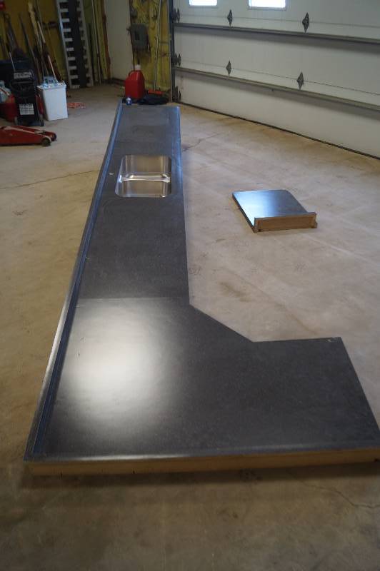 Countertop With Double Sink