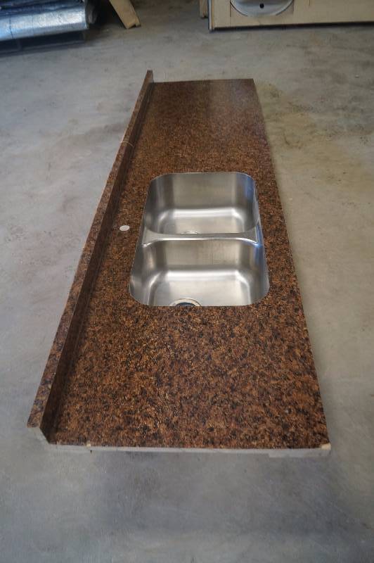 Countertop With Double Sink