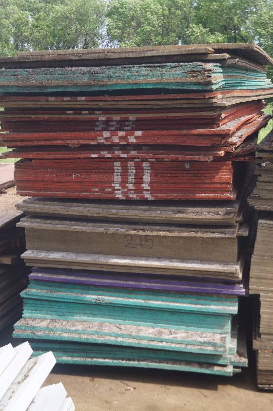 Pallet of OSB Sheets