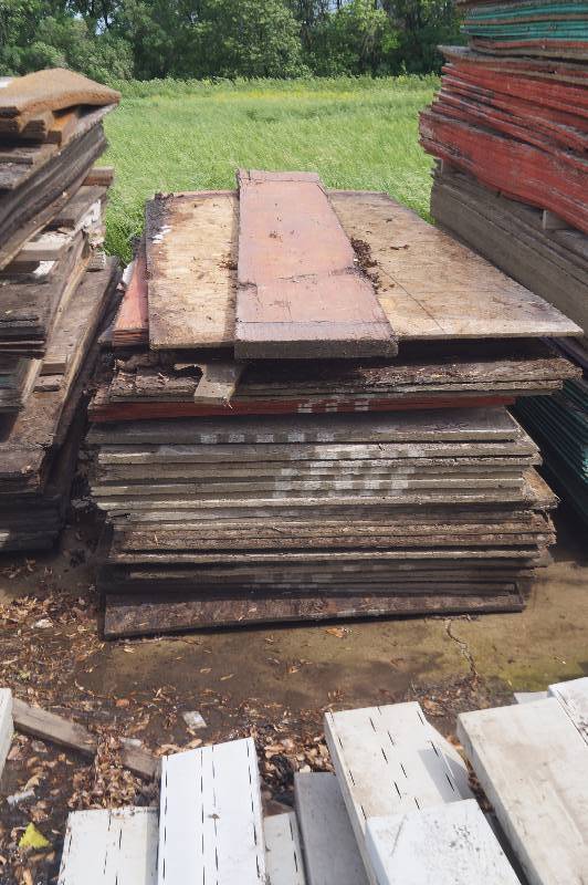 Pallet of OSB Sheets