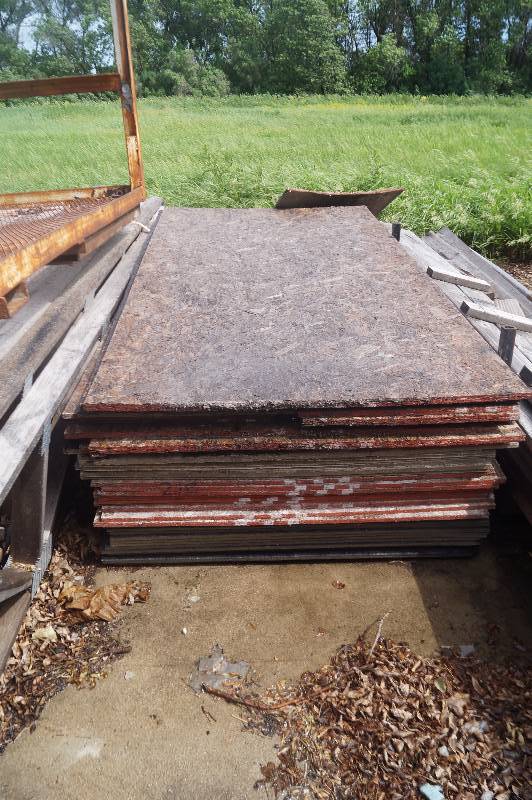 Pallet of OSB Sheets