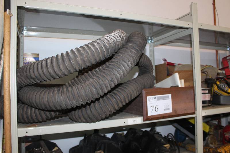 lot 76 image: Plastic Tubing, Wood Hand Sander, Tools, Hardware
