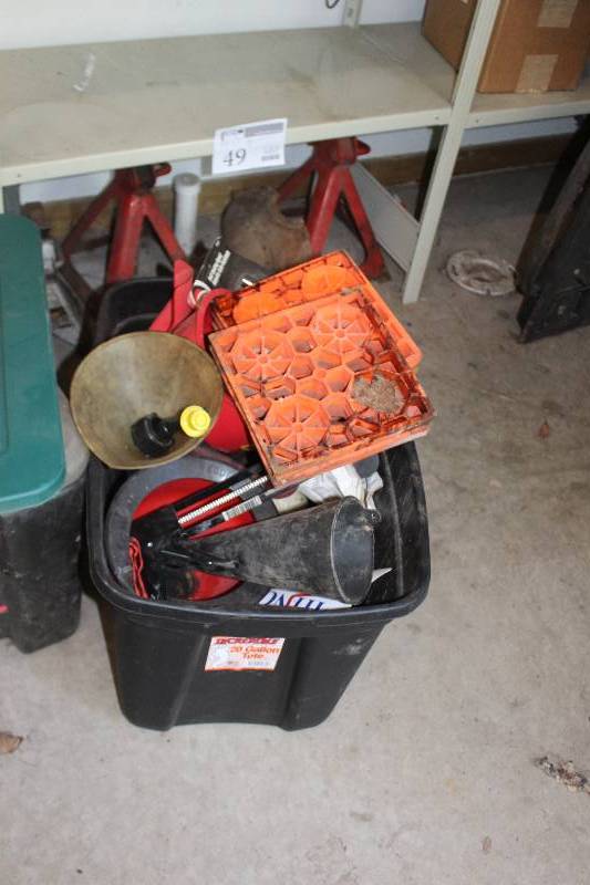 lot 54 image: Oil Change Funnels