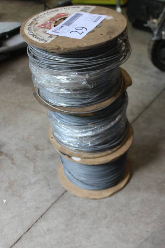 lot 29 image: Electric Fencing Wire
