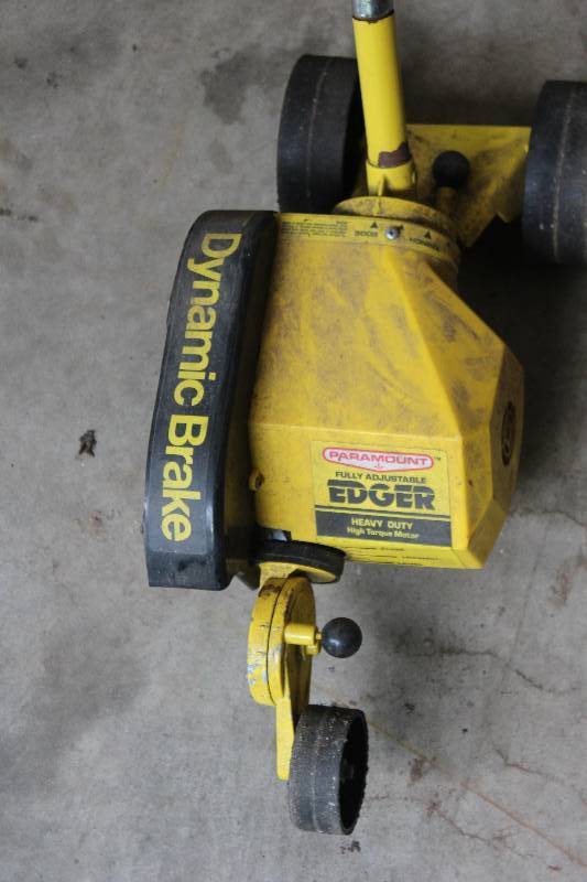 Paramount Fully Adjustable Electric Edger w/ Dynamic Brake Sandstone