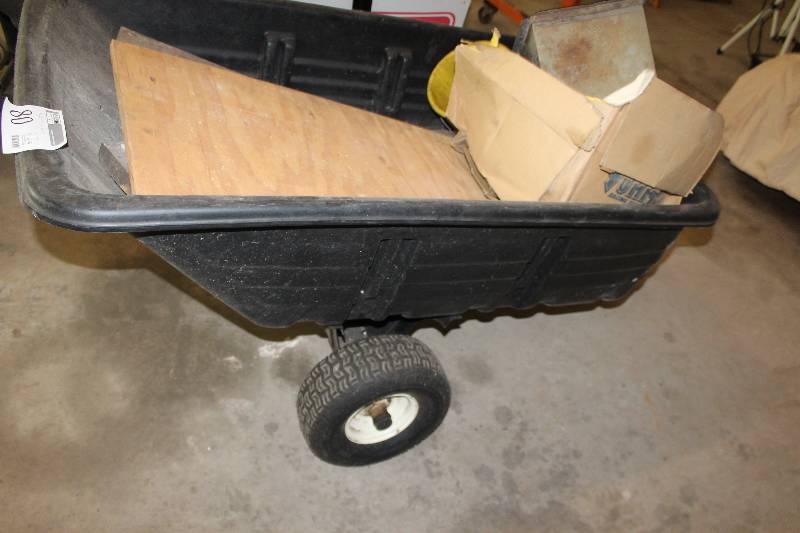 lot 80 image: Agritab Yard Pull Trailer