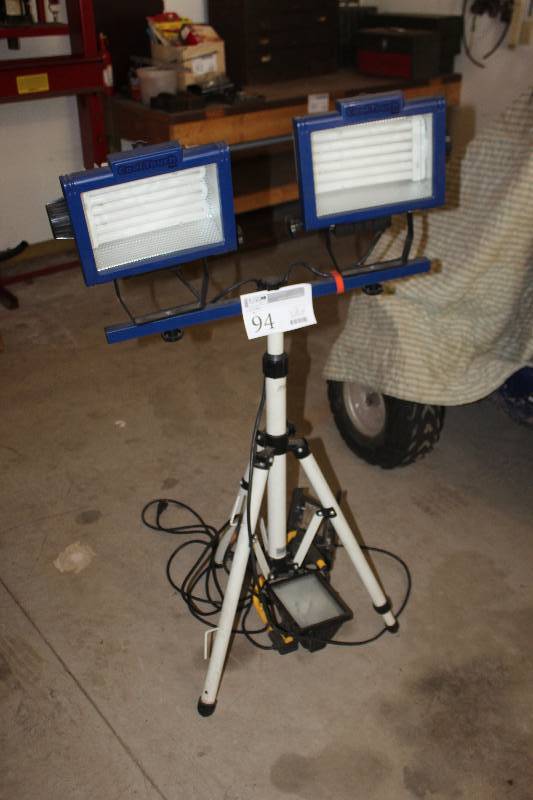 lot 94 image: Lot of (3) Work LightsStand Status Seller Stated Operational