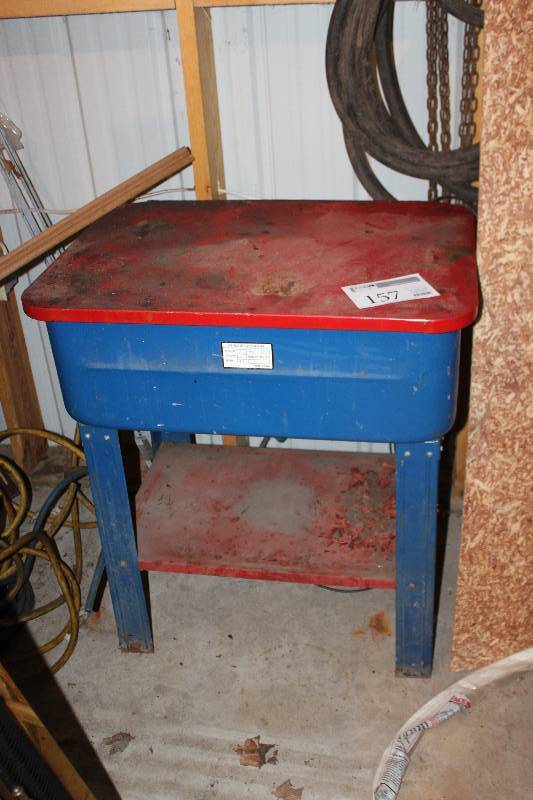 lot 157 image: 20-Gallon Parts Washer