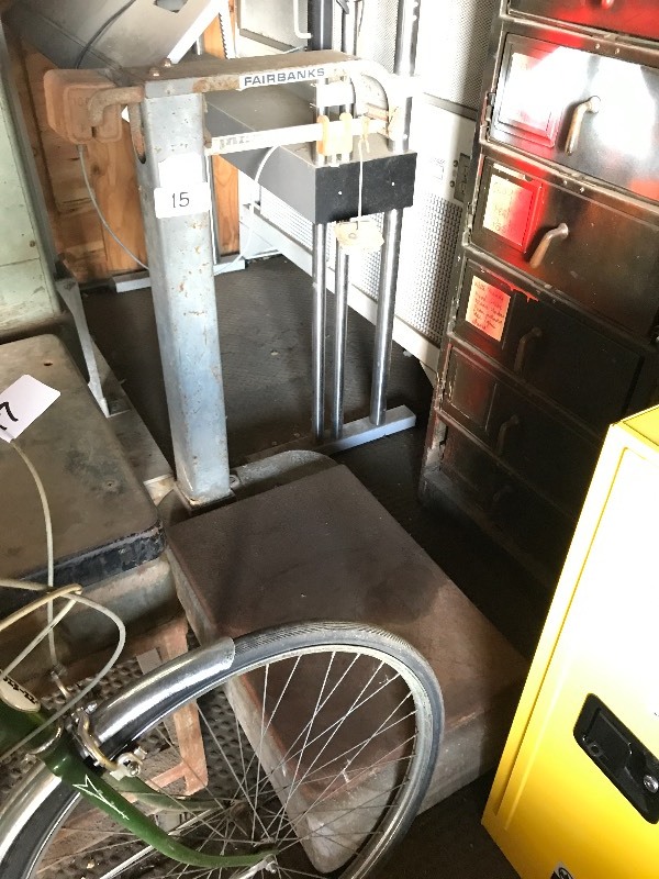 Fairbanks floor scale