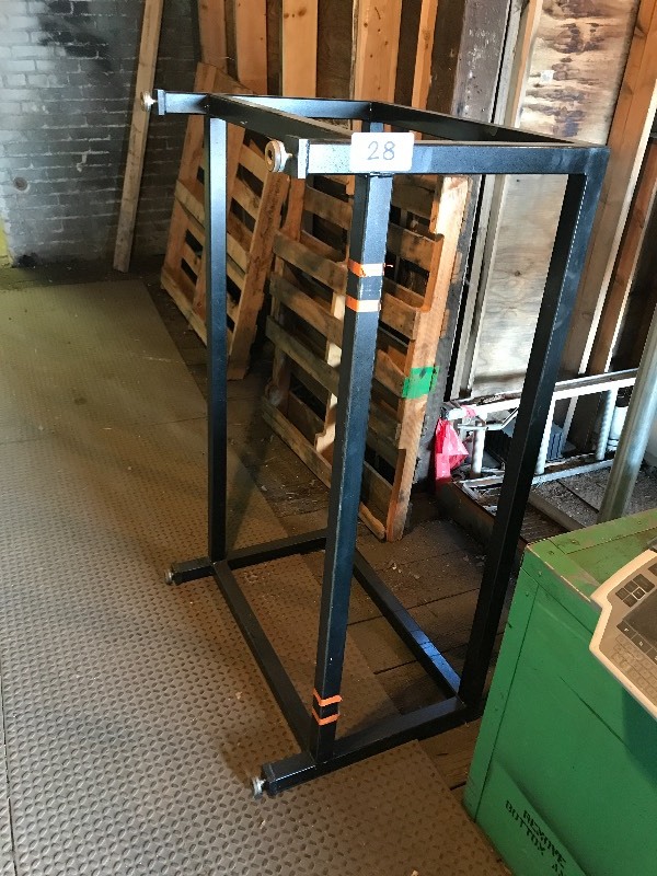 Metal table frame