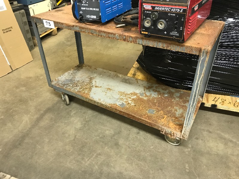 Metal shop table