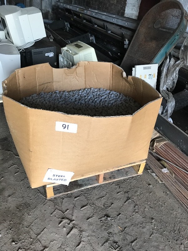 Box of finishing  deburring media
