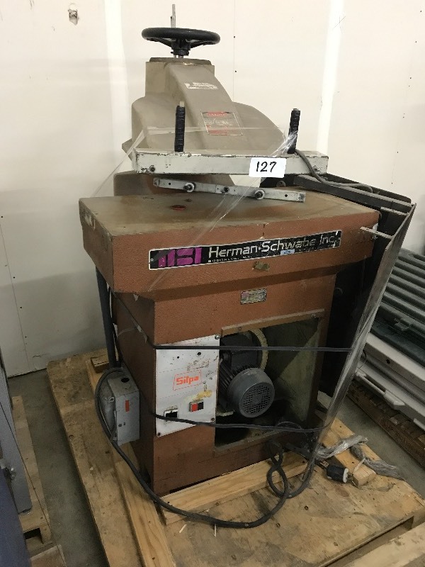 Herman Schwabe die cutting machine