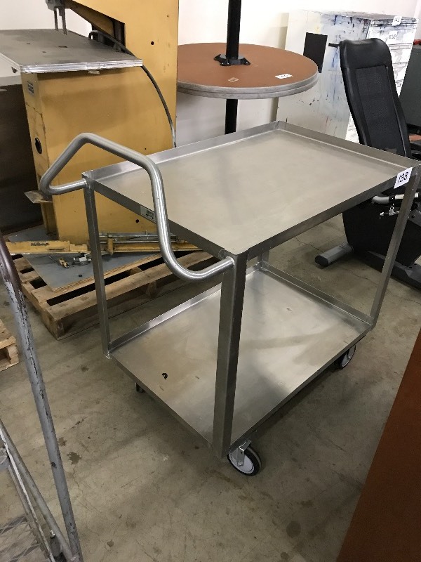 Stainless shop cart