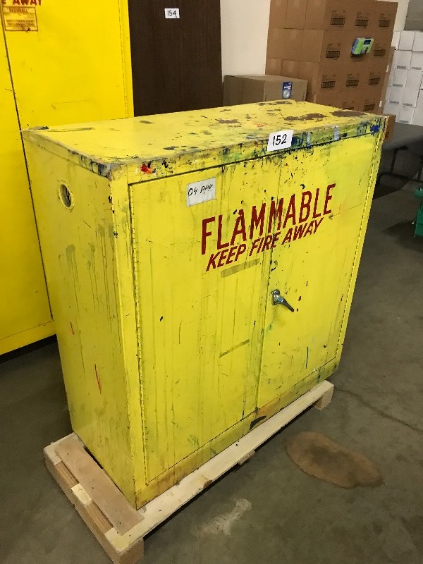 Flammable cabinet