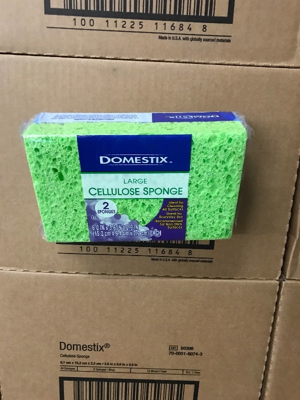 2 CASES of cleaning sponges