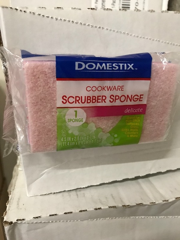 4 CASES of scrub sponges