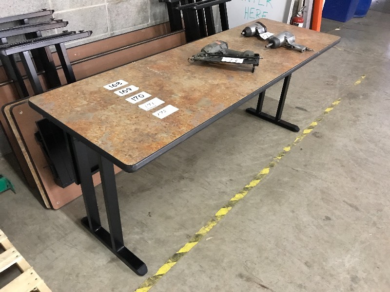 Conference room folding table.