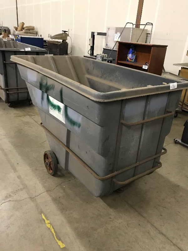 Large Rubbermaid dumpster