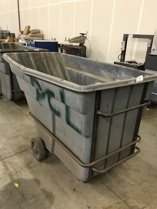 Large Rubbermaid dumpster