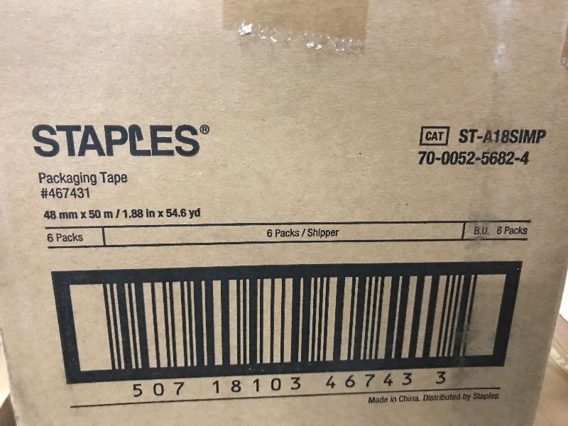2 CASES of packaging tape.