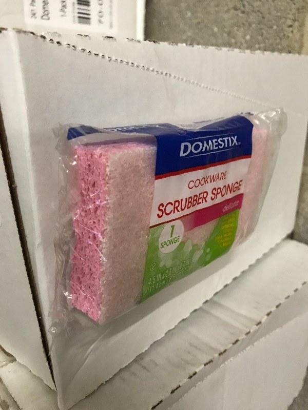 4 CASES of scrub sponges