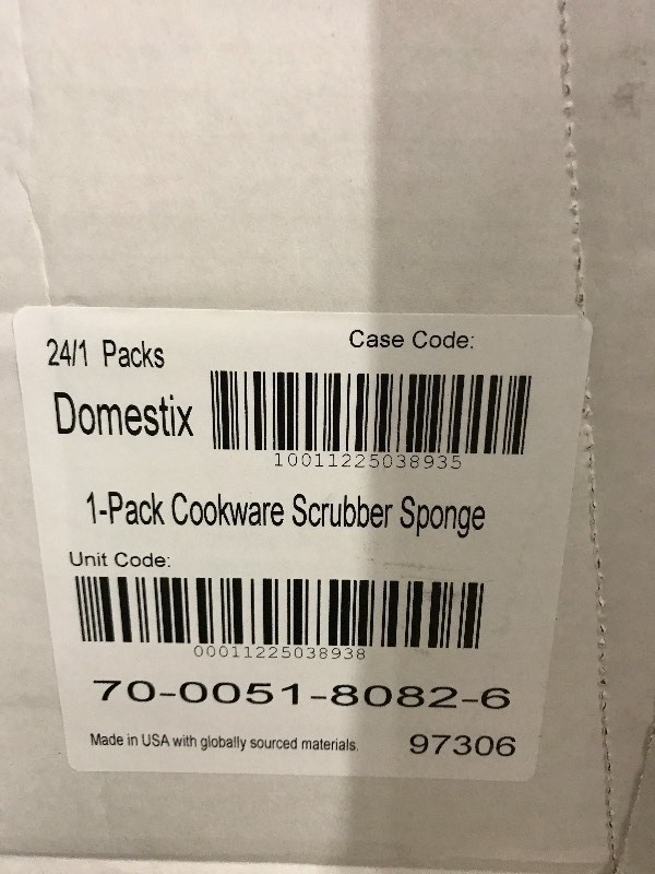 4 CASES of scrub sponges