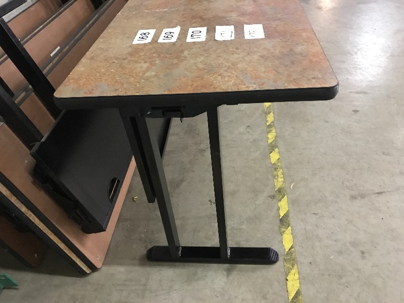 Conference room folding table.