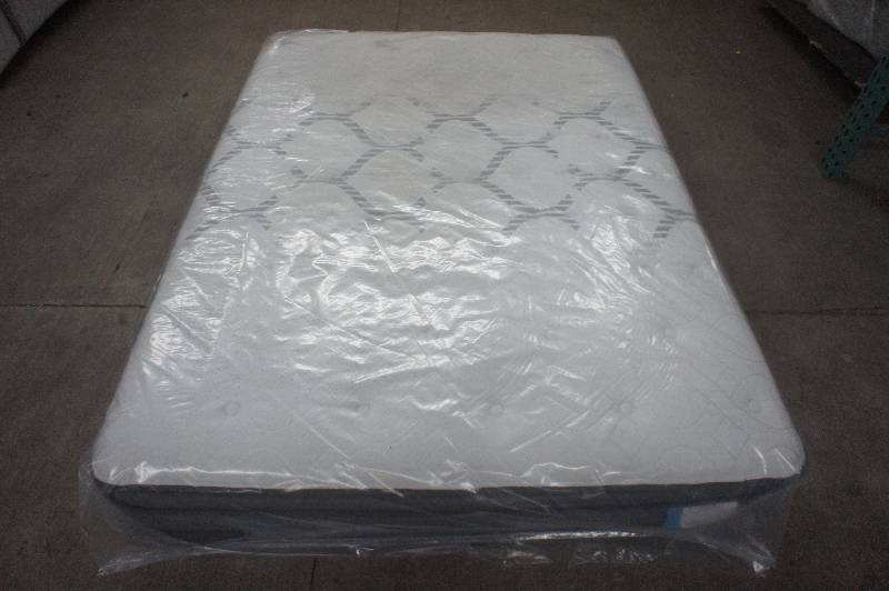 lot 27 image: New Queen Size Sealy - Aldercrest Plush Euro Pillowtop - Queen Size Mattress Mattress - MSRP $ 1099.99