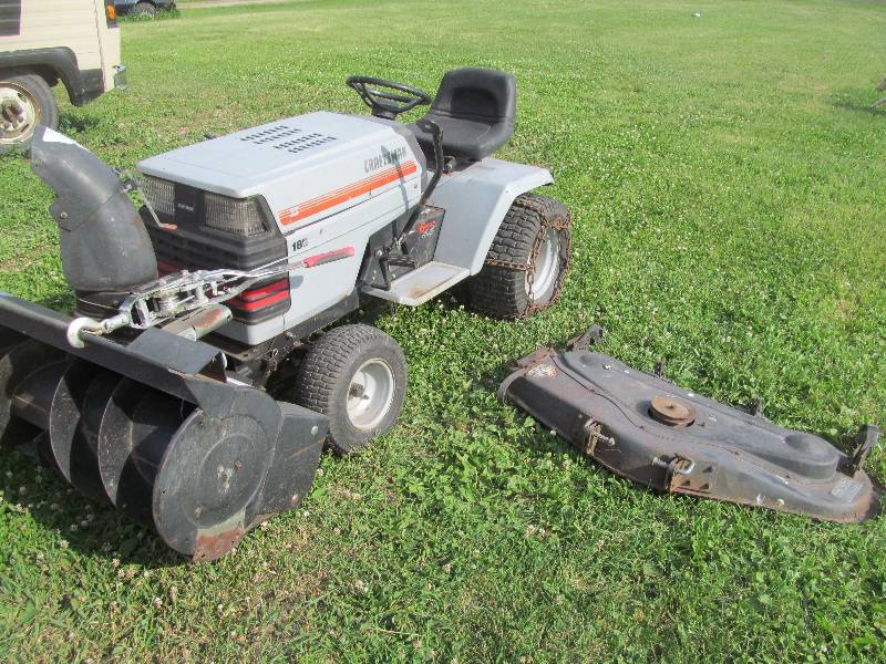 lawn tractor