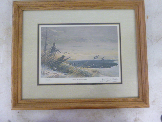lot 12 image: Late Northern Bills Framed Print by Les Kouba