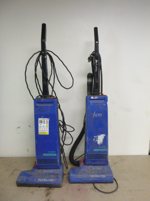 lot 24 image: 2 Clarke Alto Vacuum Cleaners