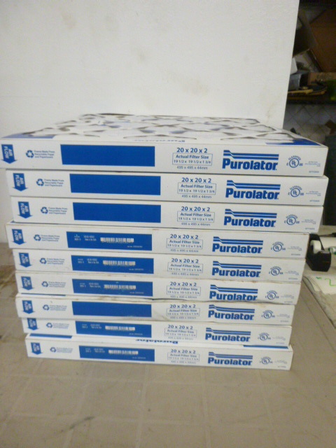 lot 29 image: 9 Purolator Furnace Filters