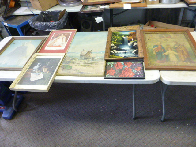 lot 31 image: 8 Framed Pictures