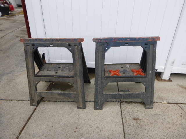 lot 35 image: 2 Sawhorses