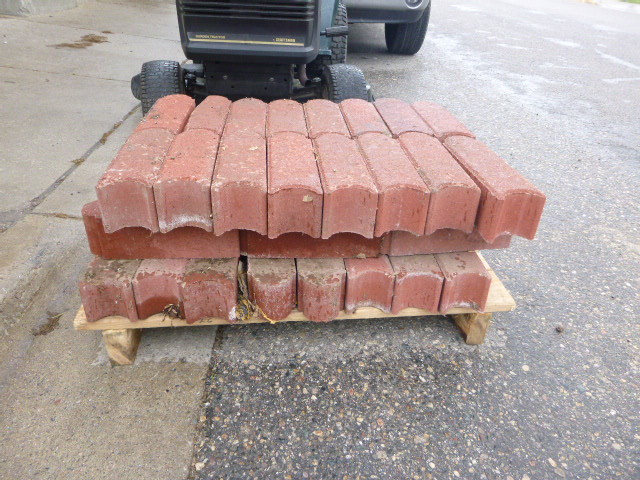 lot 38 image: 48 Edging Bricks