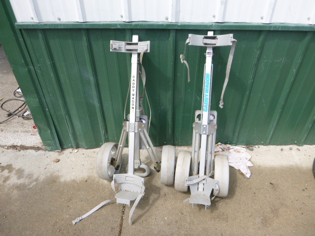 lot 45 image: 2 Golf Caddy Carts