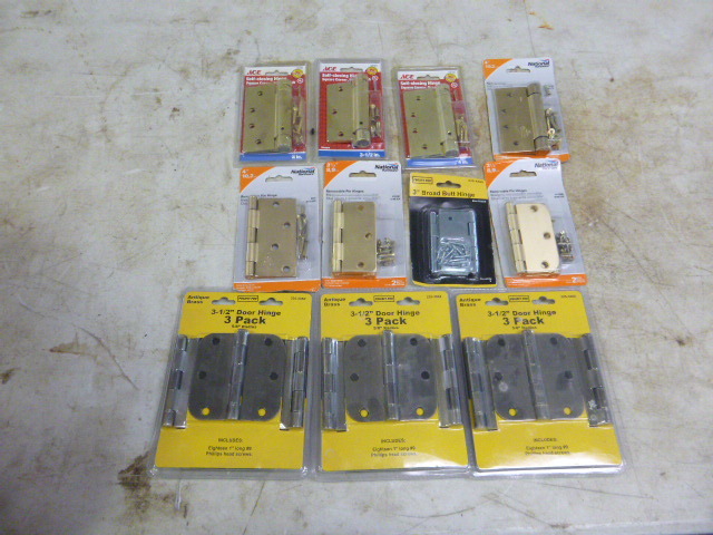 lot 86 image: Miscellaneous Hinges