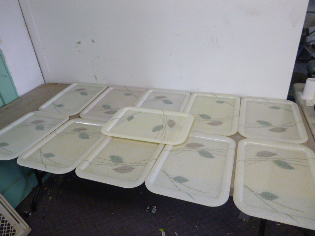 lot 91 image: 11 Serving Trays