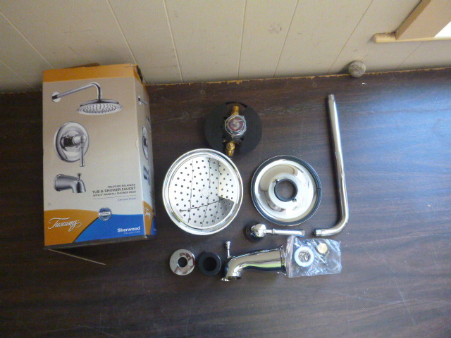 lot 96 image: Tuscany Tub and Shower Faucet