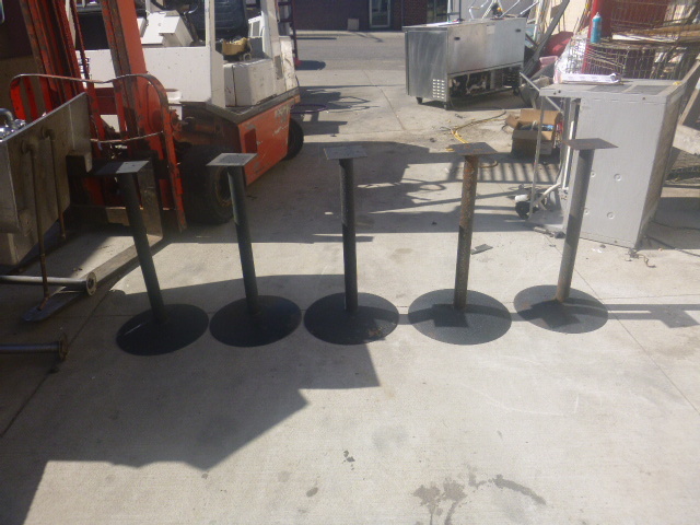 lot 135 image: 5 Table Stands