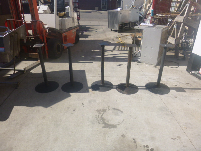 lot 136 image: 5 Table Stands