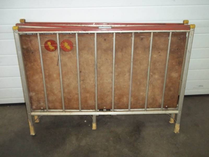 lot 59 image: Vintage Folding Playpen