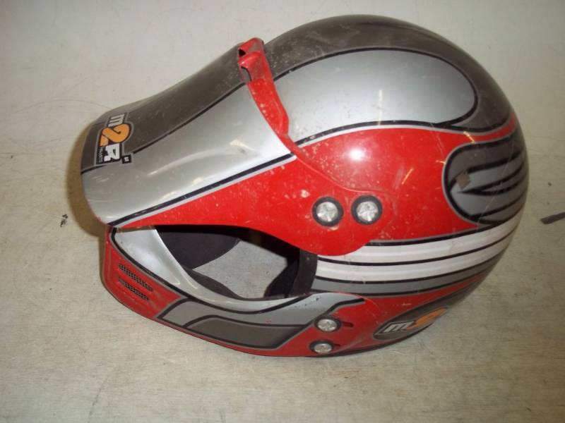 lot 87 image: Red Helmet size M