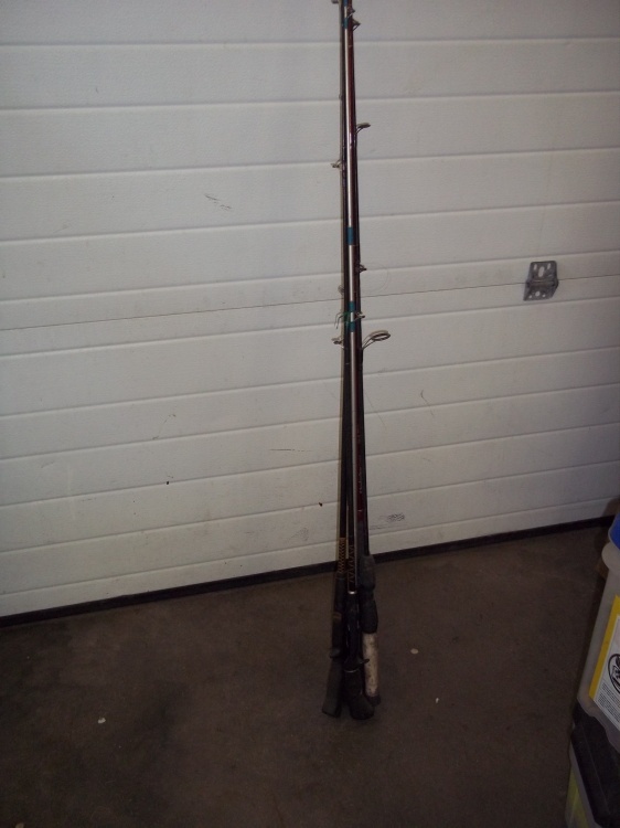 lot 92 image: 5 Fishing Poles