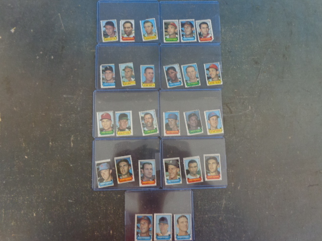 1969 Topps Baseball Player Stamps