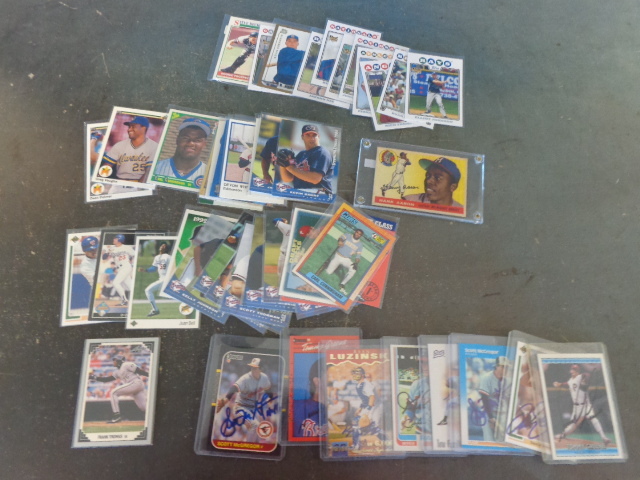 Baseball Cards Several Signed and Rookie Cards