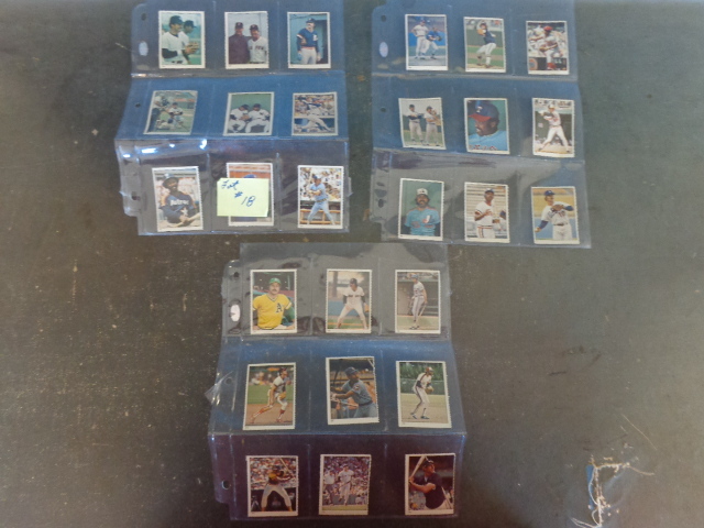 Vintage Fleer Baseball Stickers