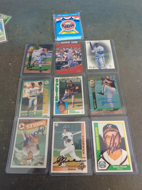 Baseball Stars and Autographs