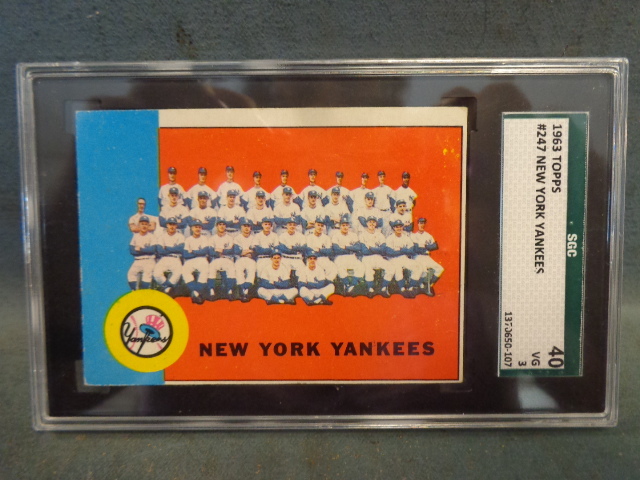 1962  Yankees Team card